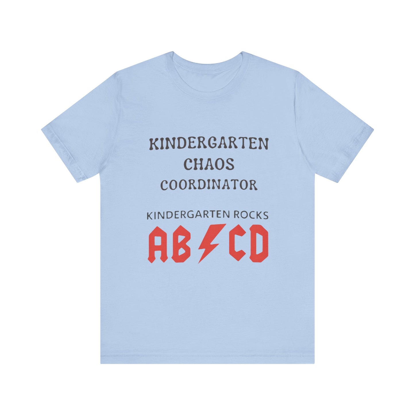 Kindergarten Chaos Coordinator Shirt, Fun Teacher Gift, Kindergarten teacher gift, teacher tee, end of year gift, Preschool, Free Delivery