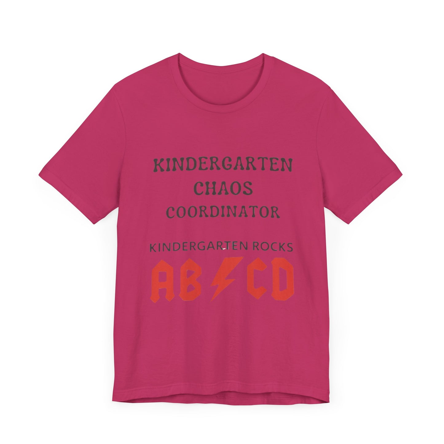 Kindergarten Chaos Coordinator Shirt, Fun Teacher Gift, Kindergarten teacher gift, teacher tee, end of year gift, Preschool, Free Delivery