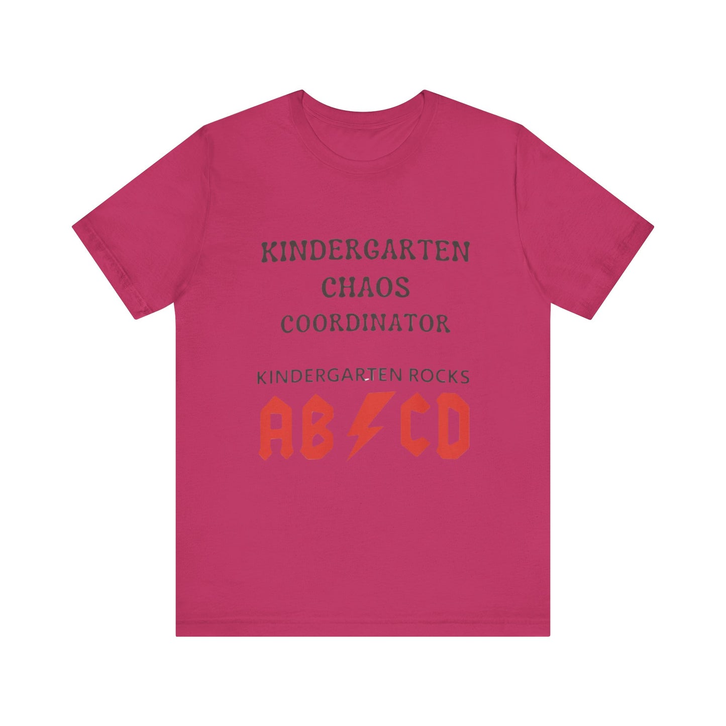 Kindergarten Chaos Coordinator Shirt, Fun Teacher Gift, Kindergarten teacher gift, teacher tee, end of year gift, Preschool, Free Delivery