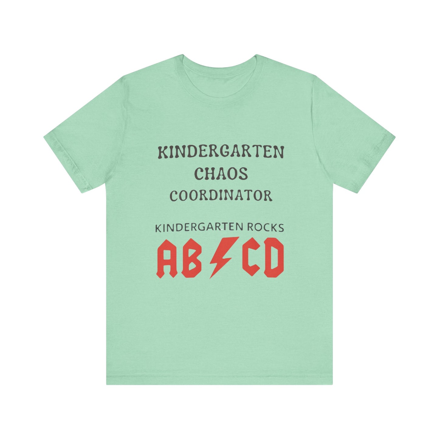 Kindergarten Chaos Coordinator Shirt, Fun Teacher Gift, Kindergarten teacher gift, teacher tee, end of year gift, Preschool, Free Delivery