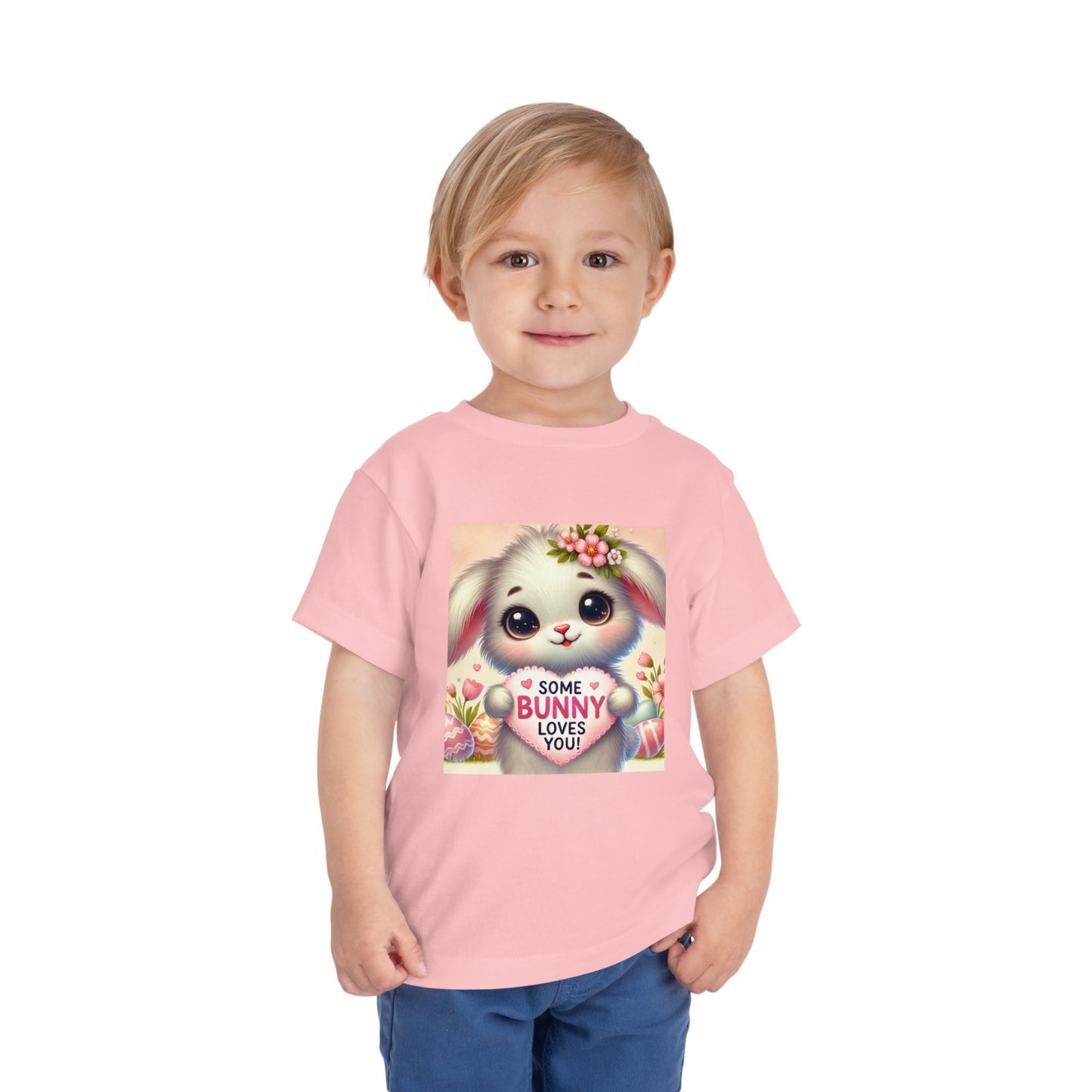 Cute Toddler Bunny Tee - 'Some Bunny Loves You!' Spring & Easter Shirt