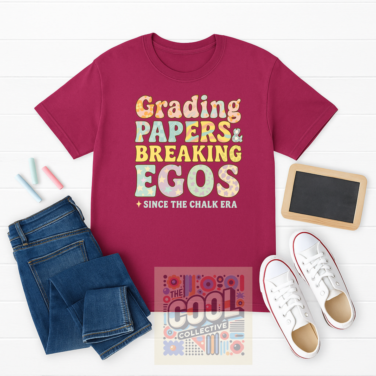 teacher-themed gift. Comfort ColorsT-shirt. Ideal for Mother’s Day, back to school gifts, teacher appreciation, or staff room favorites