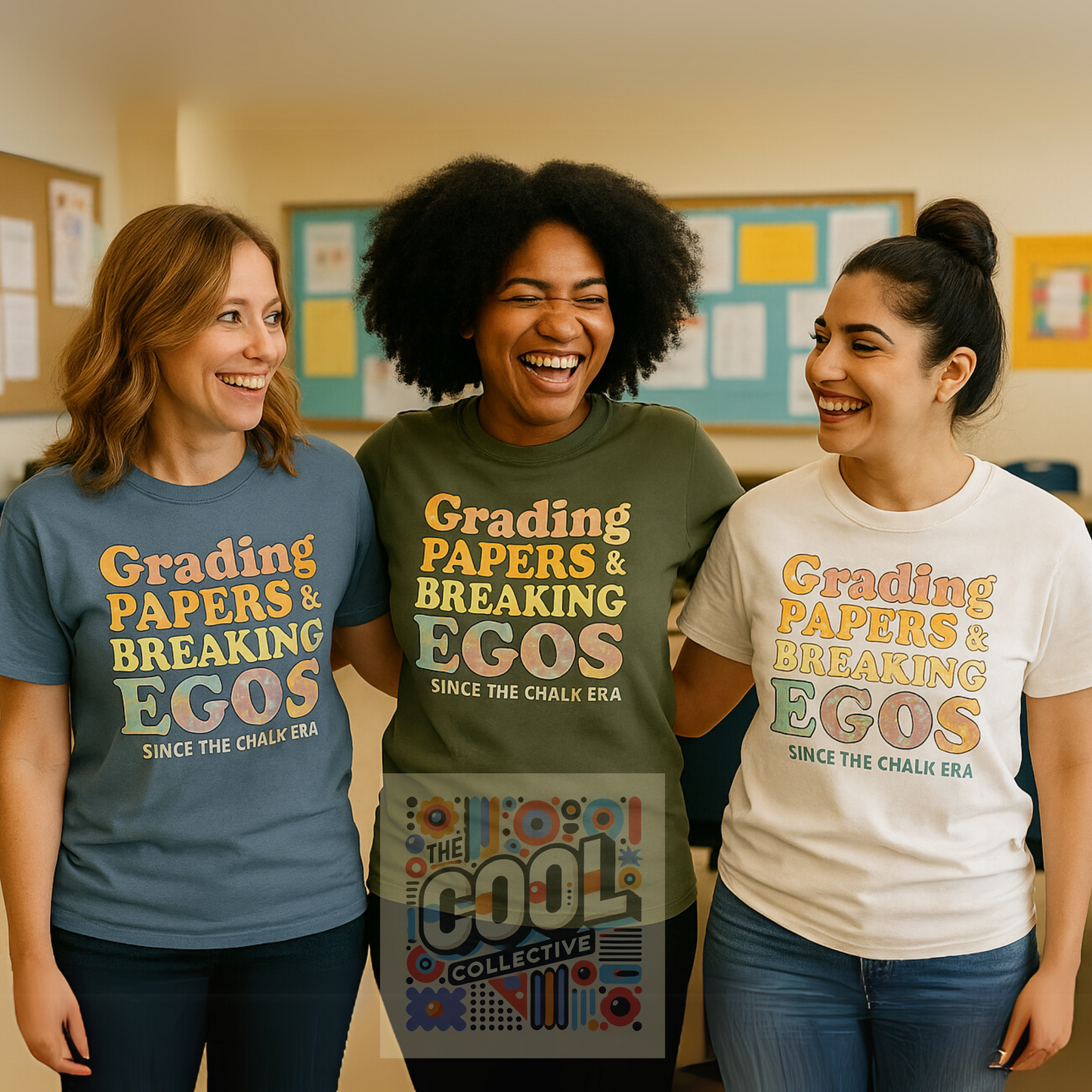 Witty teacher T-shirt with playful saying, ideal for educator gifts, teacher appreciation, back to school outfits, or staff room laughs
