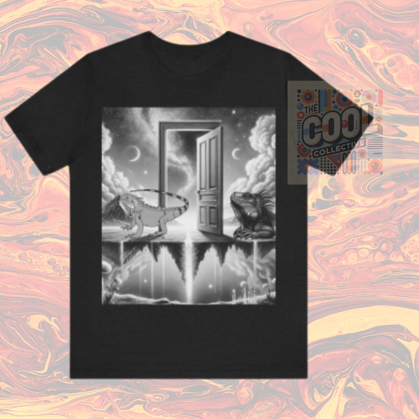 Doorway to Another Dimension T-Shirt – Surreal Portal Fantasy Tee | Dreamcore Unisex Shirt for Sci-Fi & Art Lovers