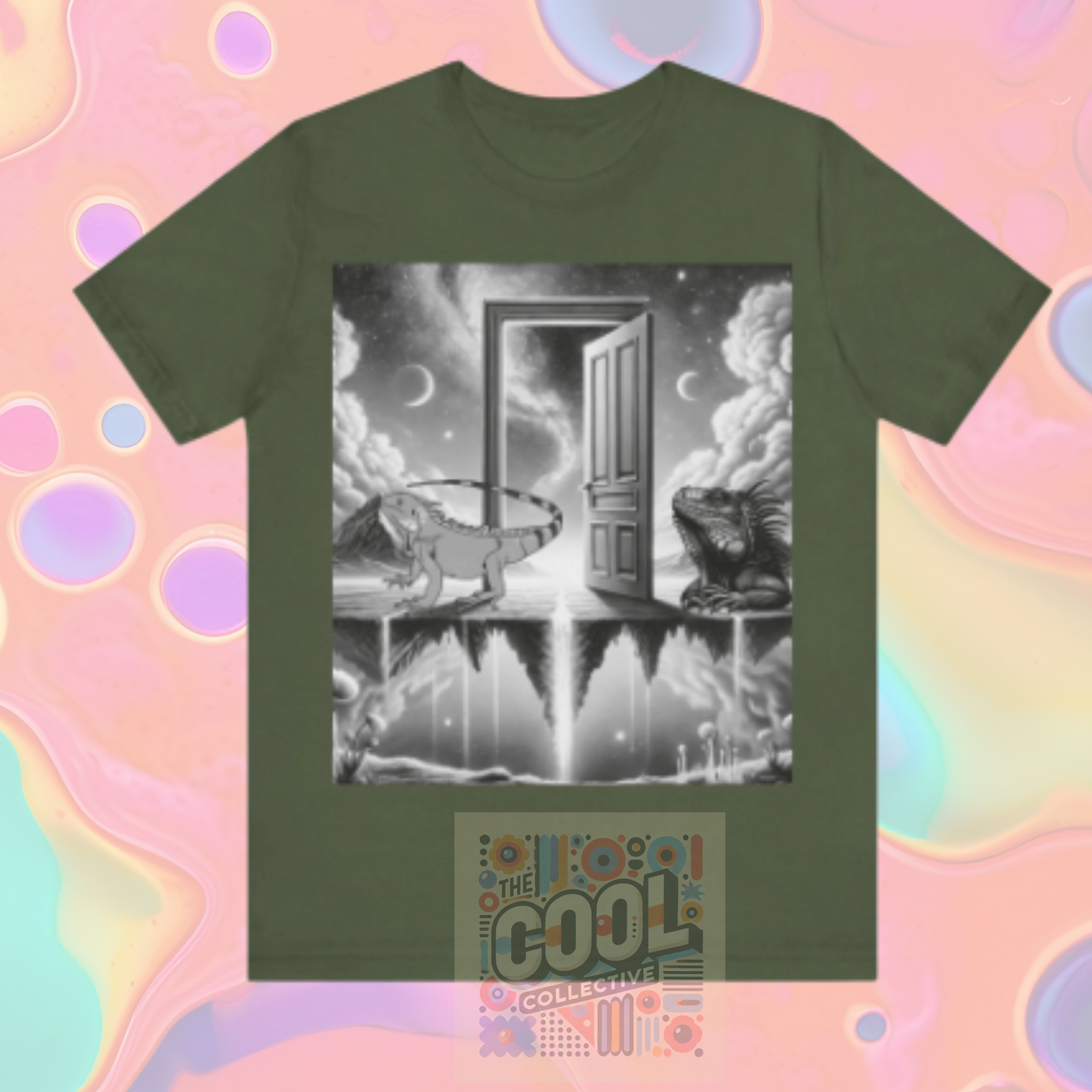 Doorway to Another Dimension T-Shirt – Surreal Portal Fantasy Tee | Dreamcore Unisex Shirt for Sci-Fi & Art Lovers