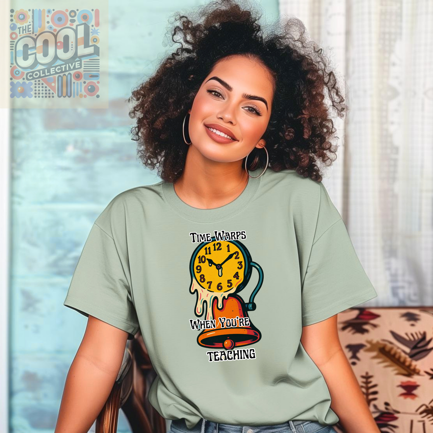 Comfort Colors surreal teacher shirt for back to school