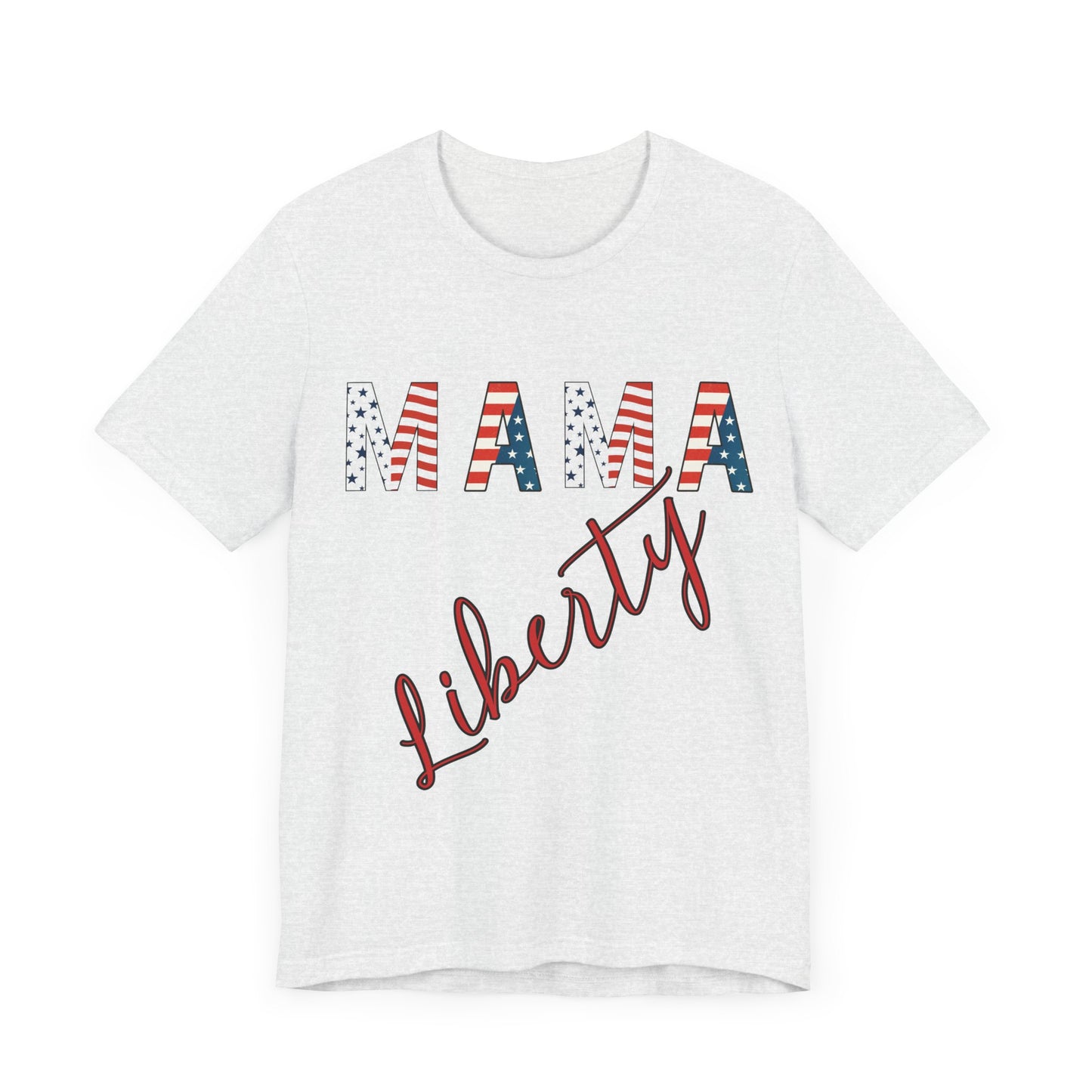 Mama Liberty 4th of July Tee – Patriotic Women’s Shirt for Independence Day, Summer BBQs & Family Celebrations, Family Bundle Tee, Free Delivery