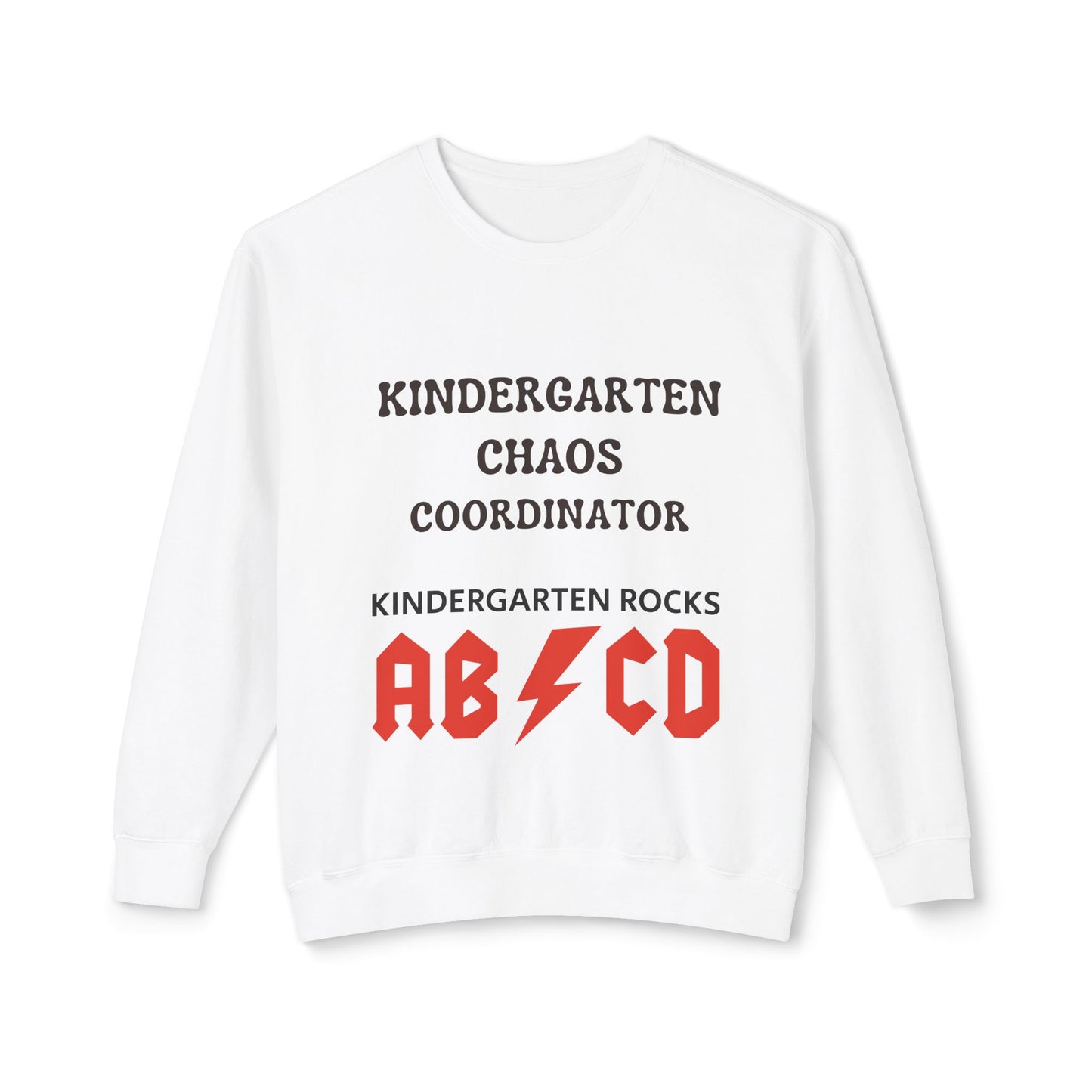 Kindergarten Chaos Coordinator Sweatshirt, Fun Teacher Shirt, Retro Unisex Classroom Humor Gift Shirt, Back to school shirt, preschool. teacher sweatshirt gift, Trendy teacher outfit, Free Delivery