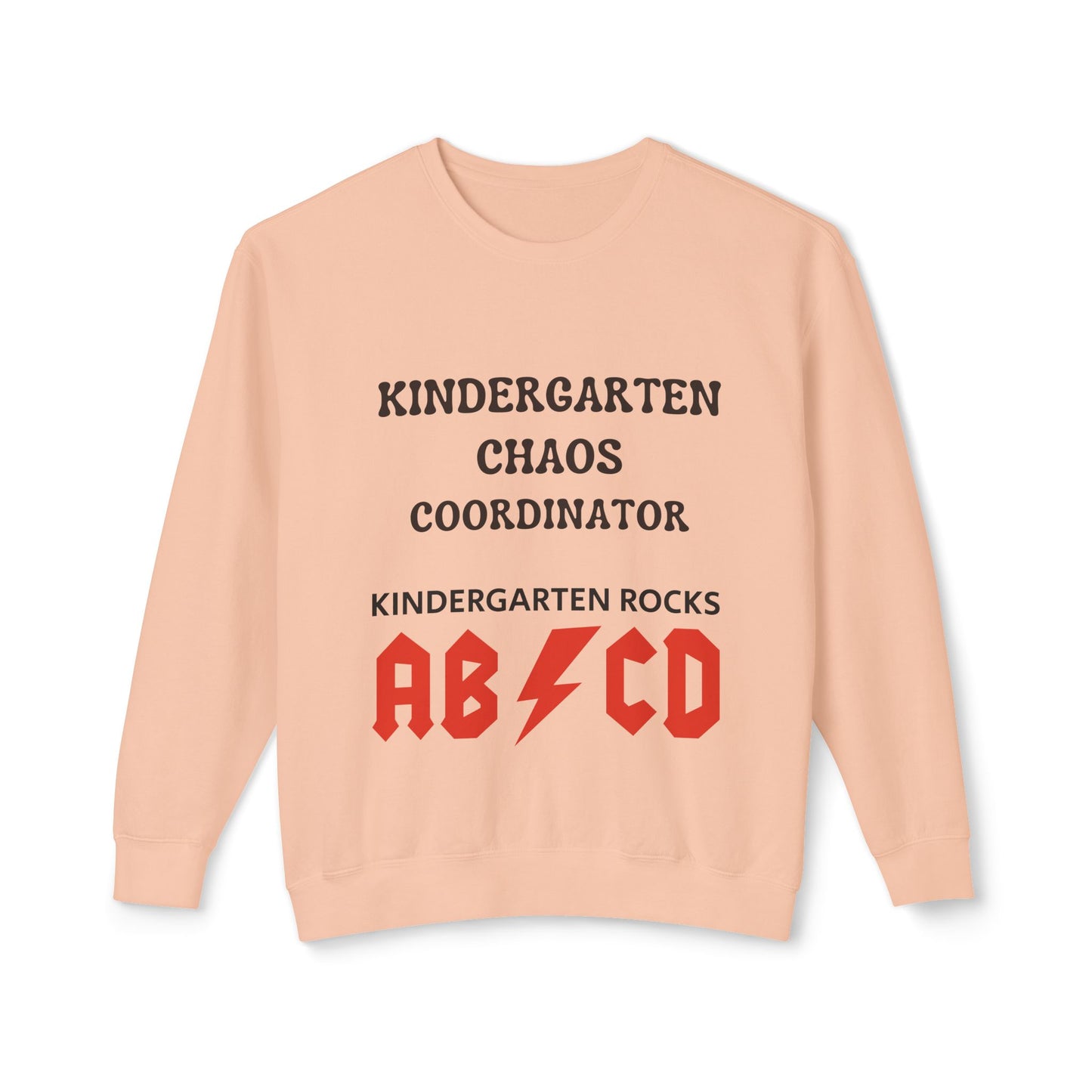 Kindergarten Chaos Coordinator Sweatshirt, Fun Teacher Shirt, Retro Unisex Classroom Humor Gift Shirt, Back to school shirt, preschool. teacher sweatshirt gift, Trendy teacher outfit, Free Delivery