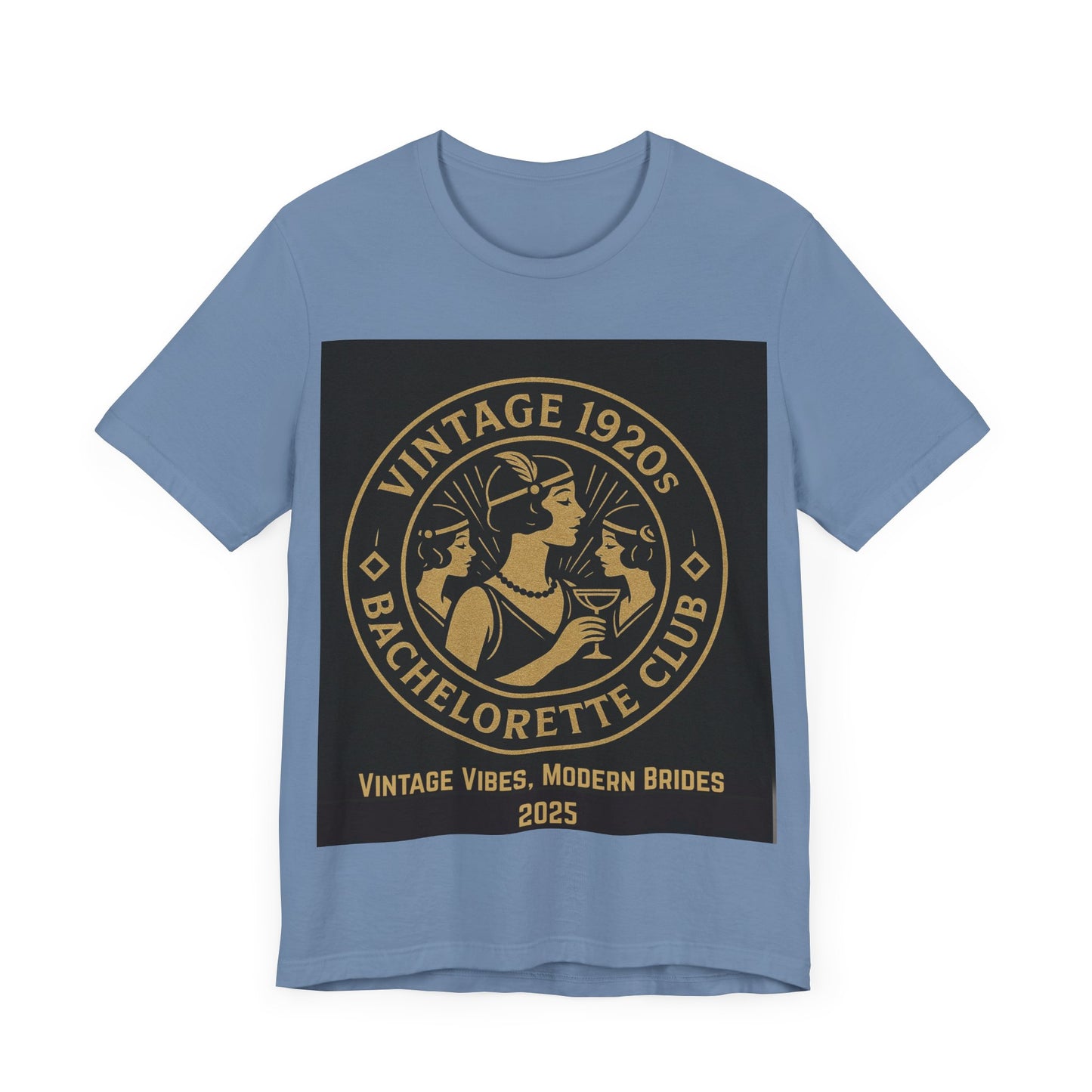 Vintage 1920s Bachelorette Party Shirt – Retro Flapper Bride Tribe Tee, Art Deco Bridesmaid Gift, Roaring 20s Bridal Shower Outfit, Custom Club Design 2025/bridesmaid gift ideas/bridal shower shirt/bridal shower shirt/gatsby themed bachelorette