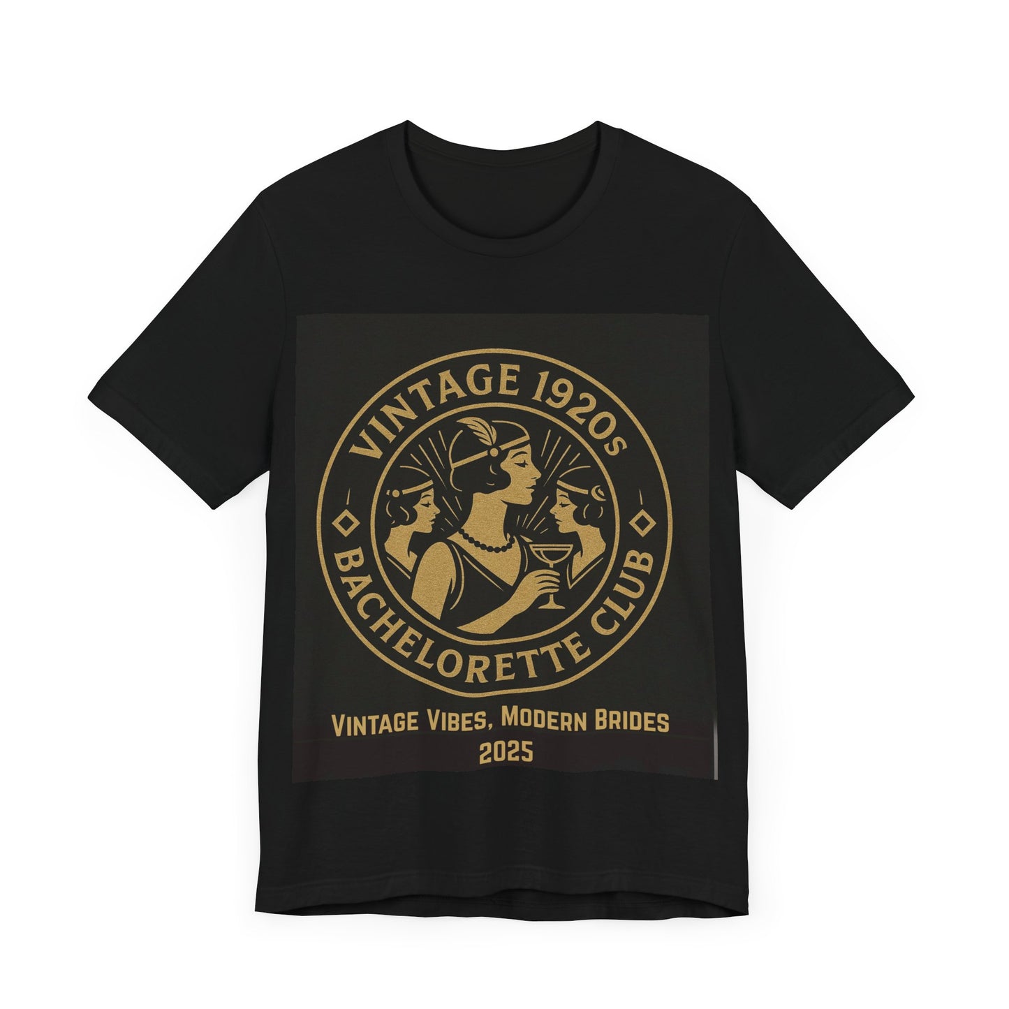 Vintage 1920s Bachelorette Party Shirt – Retro Flapper Bride Tribe Tee, Art Deco Bridesmaid Gift, Roaring 20s Bridal Shower Outfit, Custom Club Design 2025/bridesmaid gift ideas/bridal shower shirt/bridal shower shirt/gatsby themed bachelorette