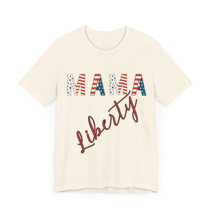 Mama Liberty 4th of July Tee – Patriotic Women’s Shirt for Independence Day, Summer BBQs & Family Celebrations, Family Bundle Tee, Free Delivery