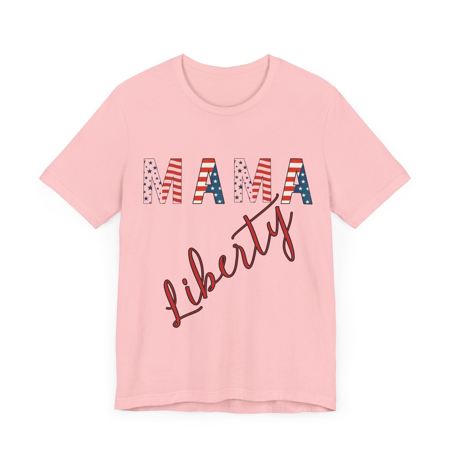 Mama Liberty 4th of July Tee – Patriotic Women’s Shirt for Independence Day, Summer BBQs & Family Celebrations, Family Bundle Tee, Free Delivery