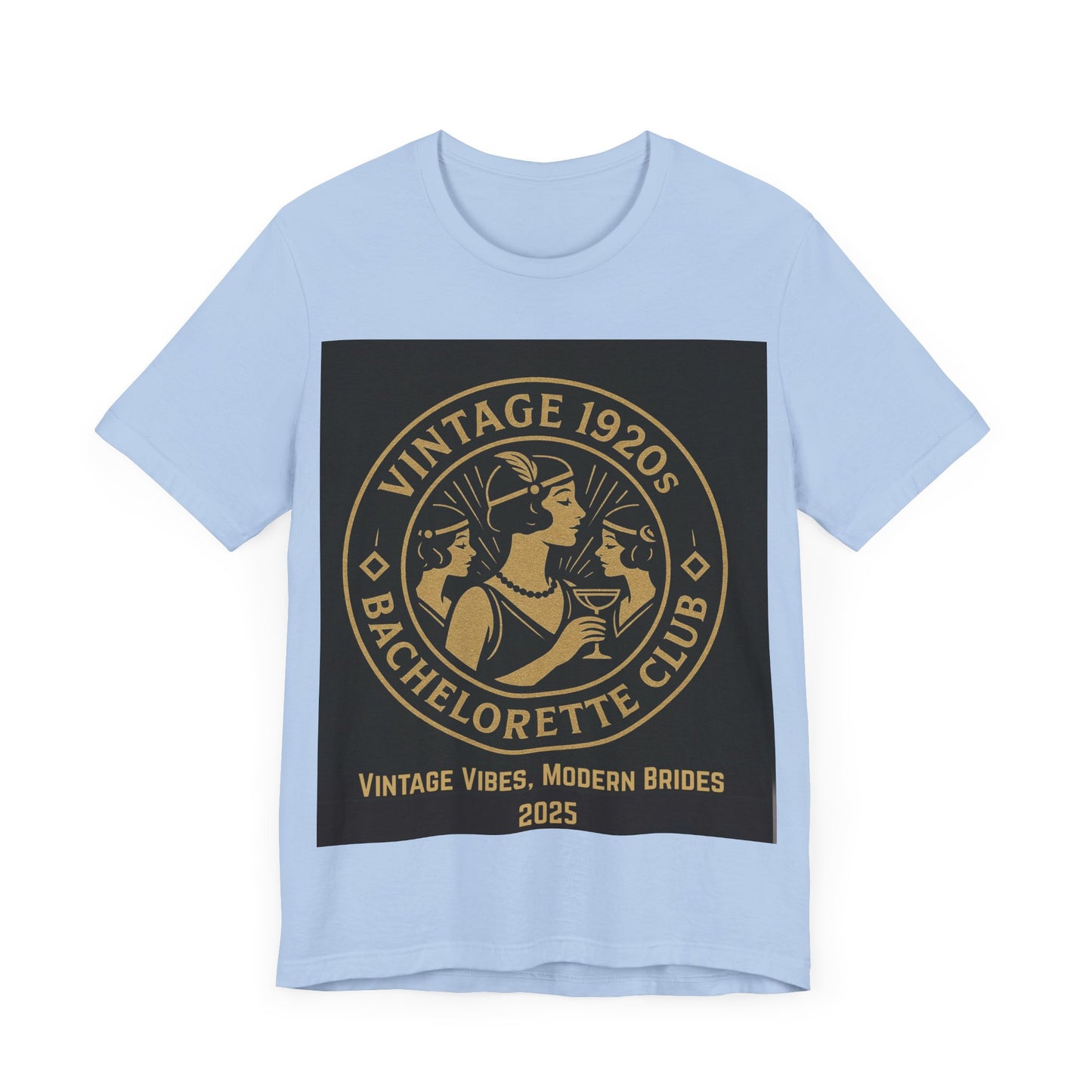 Vintage 1920s Bachelorette Party Shirt – Retro Flapper Bride Tribe Tee, Art Deco Bridesmaid Gift, Roaring 20s Bridal Shower Outfit, Custom Club Design 2025/bridesmaid gift ideas/bridal shower shirt/bridal shower shirt/gatsby themed bachelorette