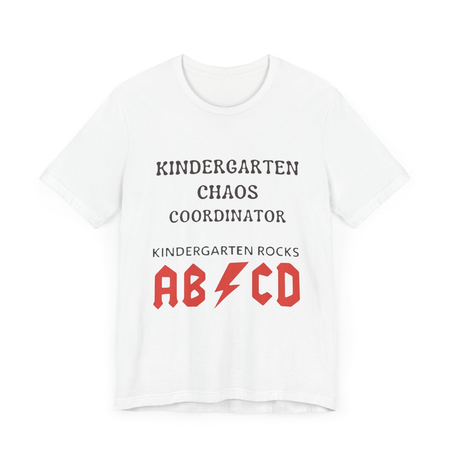 Kindergarten Chaos Coordinator Shirt, Fun Teacher Gift, Kindergarten teacher gift, teacher tee, end of year gift, Preschool, Free Delivery