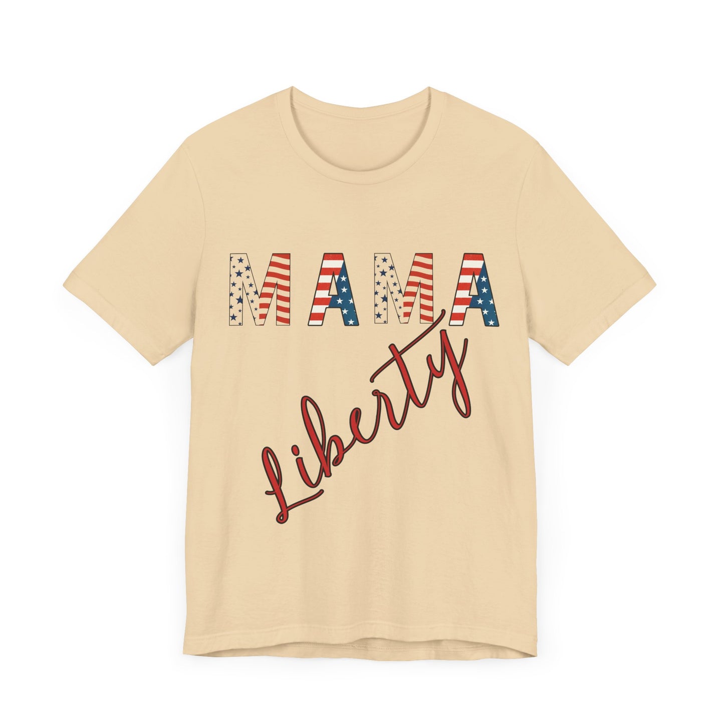Mama Liberty 4th of July Tee – Patriotic Women’s Shirt for Independence Day, Summer BBQs & Family Celebrations, Family Bundle Tee, Free Delivery