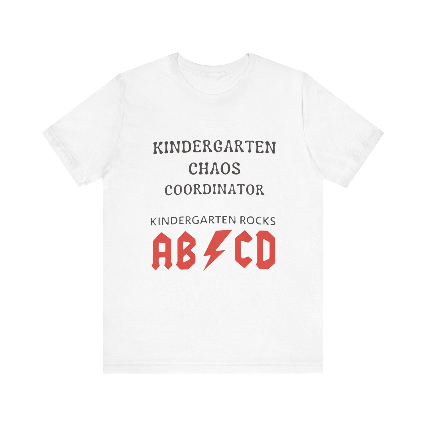 Kindergarten Chaos Coordinator Shirt, Fun Teacher Gift, Kindergarten teacher gift, teacher tee, end of year gift, Preschool, Free Delivery