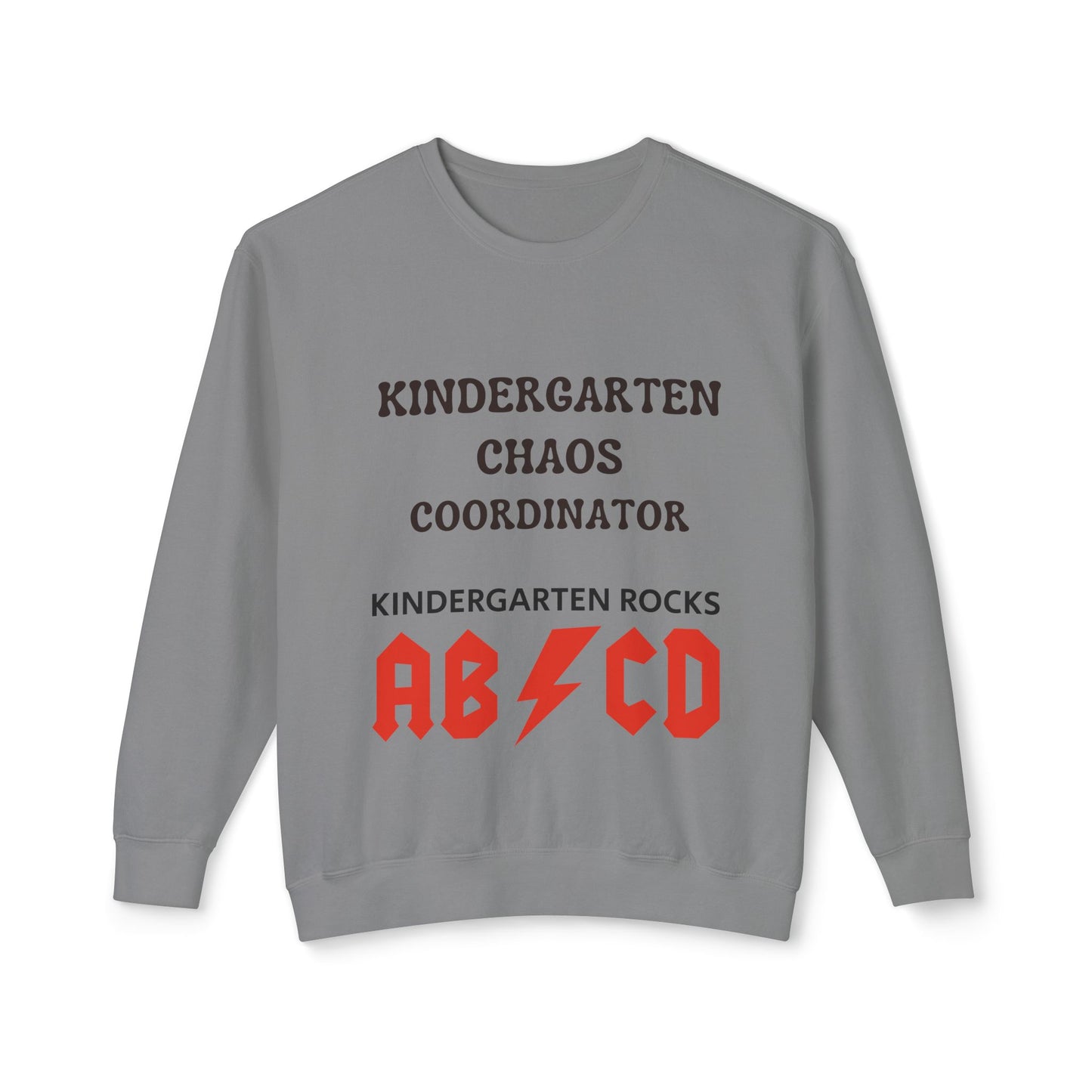 Kindergarten Chaos Coordinator Sweatshirt, Fun Teacher Shirt, Retro Unisex Classroom Humor Gift Shirt, Back to school shirt, preschool. teacher sweatshirt gift, Trendy teacher outfit, Free Delivery