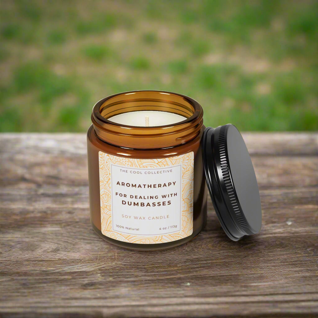 Aromatherapy Soy Candle for stress relief