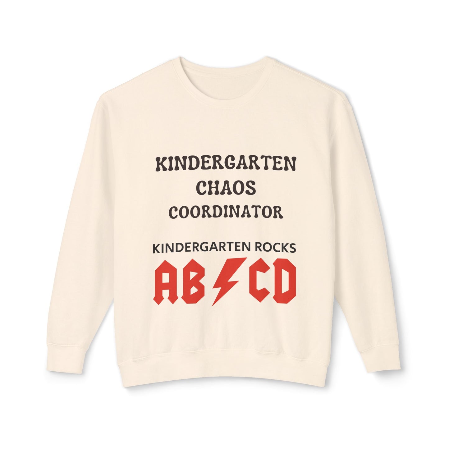 Kindergarten Chaos Coordinator Sweatshirt, Fun Teacher Shirt, Retro Unisex Classroom Humor Gift Shirt, Back to school shirt, preschool. teacher sweatshirt gift, Trendy teacher outfit, Free Delivery