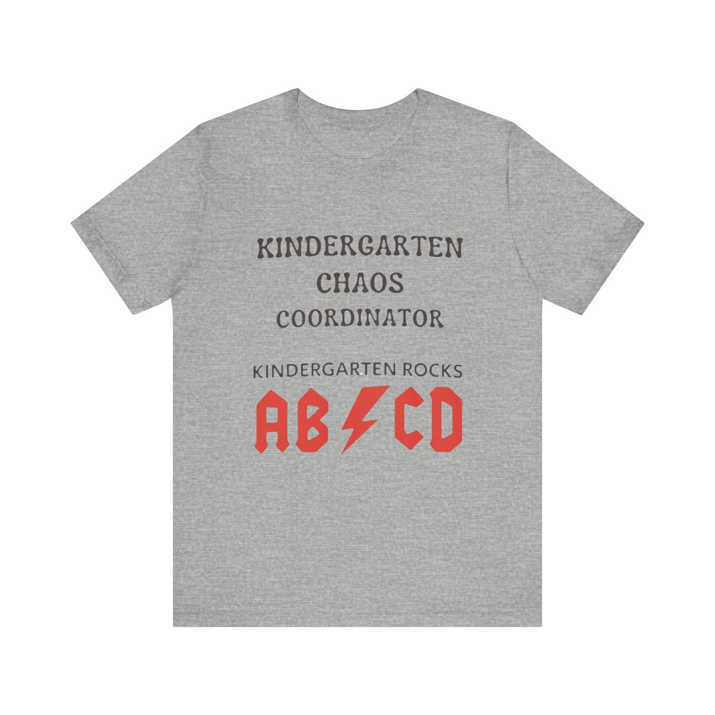Kindergarten Chaos Coordinator Shirt, Fun Teacher Gift, Kindergarten teacher gift, teacher tee, end of year gift, Preschool, Free Delivery