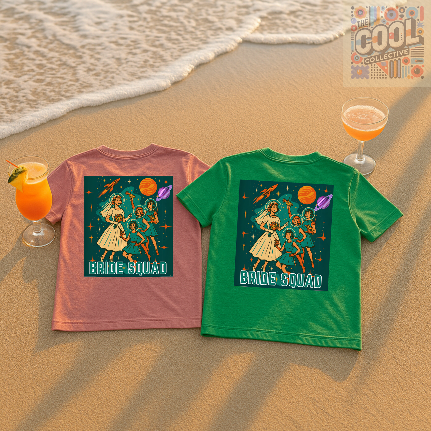 outer space wedding bachelorette graphic tee