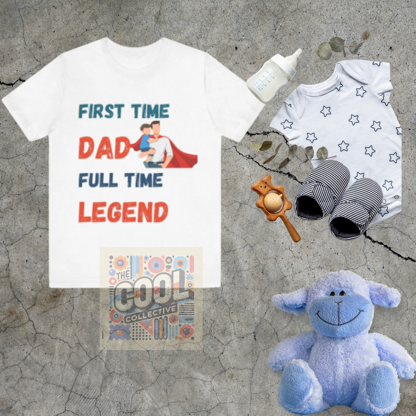 Daddy Shirt, Pops Gift, First Time Papa Shirt. Dad Retro Tee