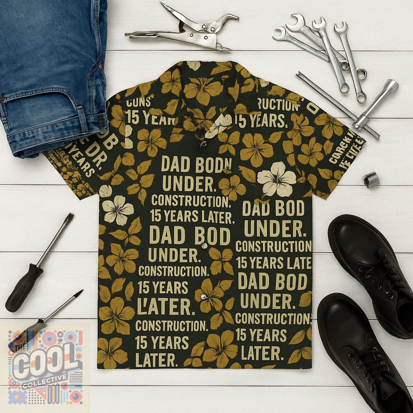 Dad Bod Hawaiian shirt, funny shirt for men, Father’s Day gift, Hawaiian shirt, men’s summer shirt, humor shirt, Hawaiian dad shirt for backyard BBQs