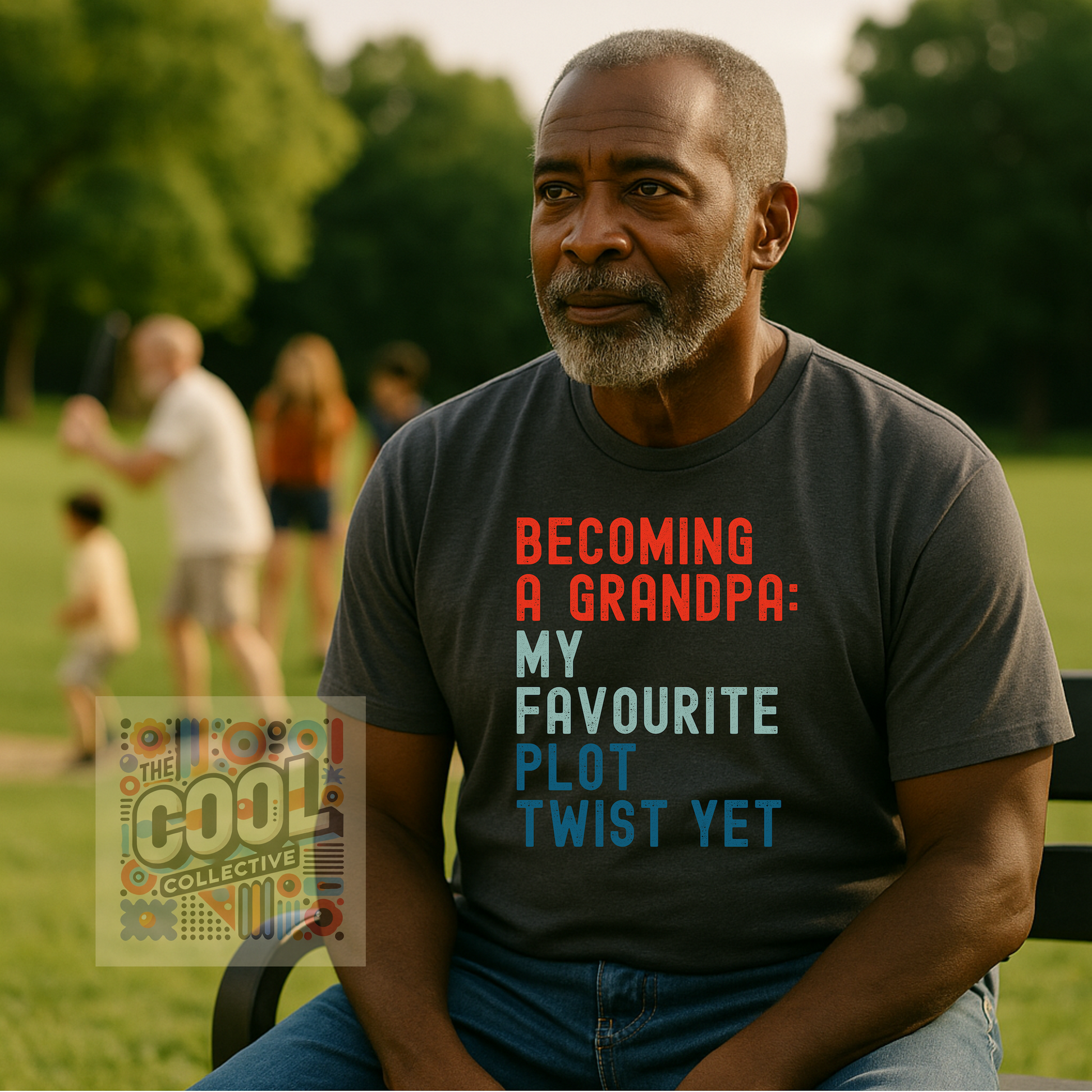 Grandad Gift. Funny Retro Slogan Tee. Grandpa Shirt. Bella Canvas 3001 Tee