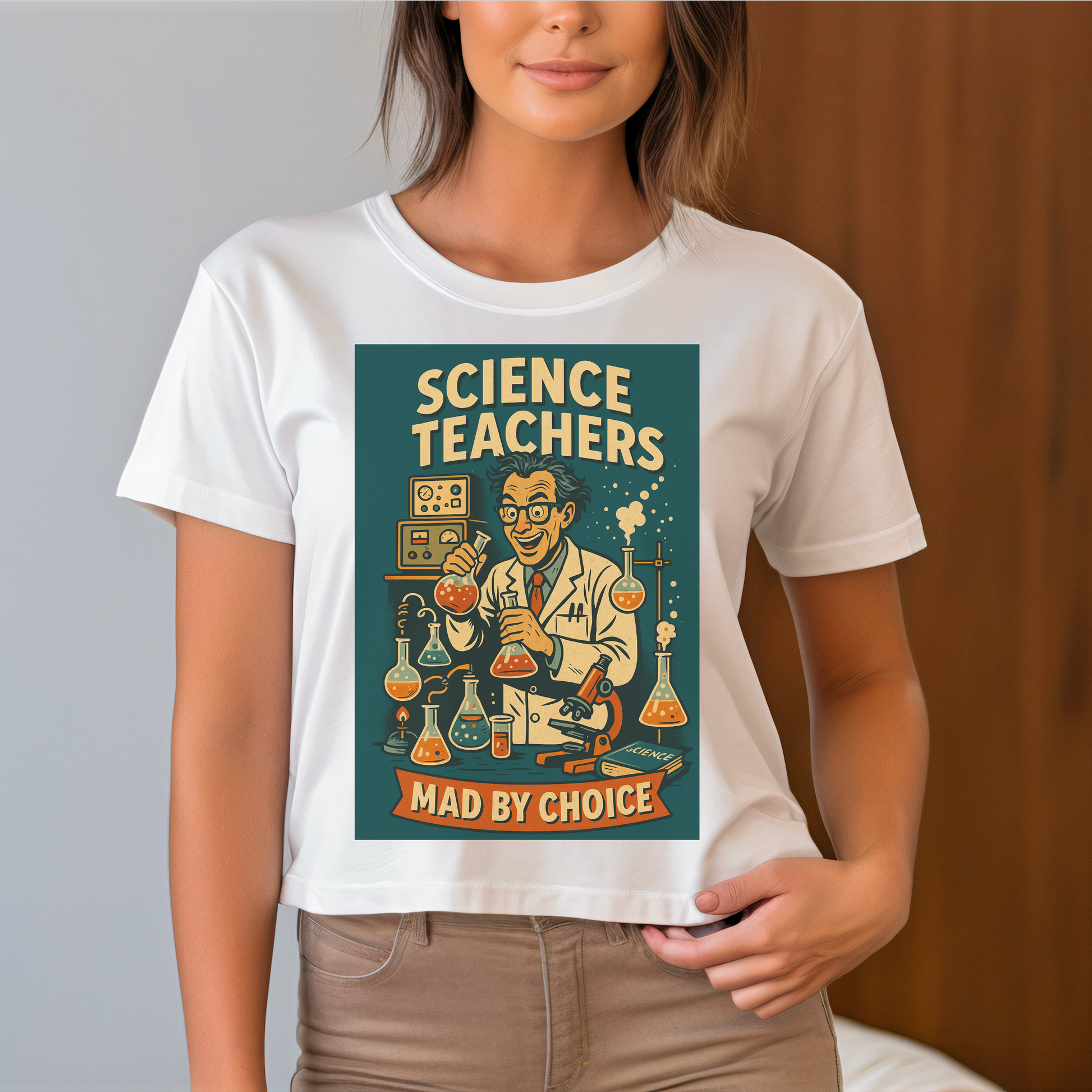 mad scientist shirt for educators and lab lovers