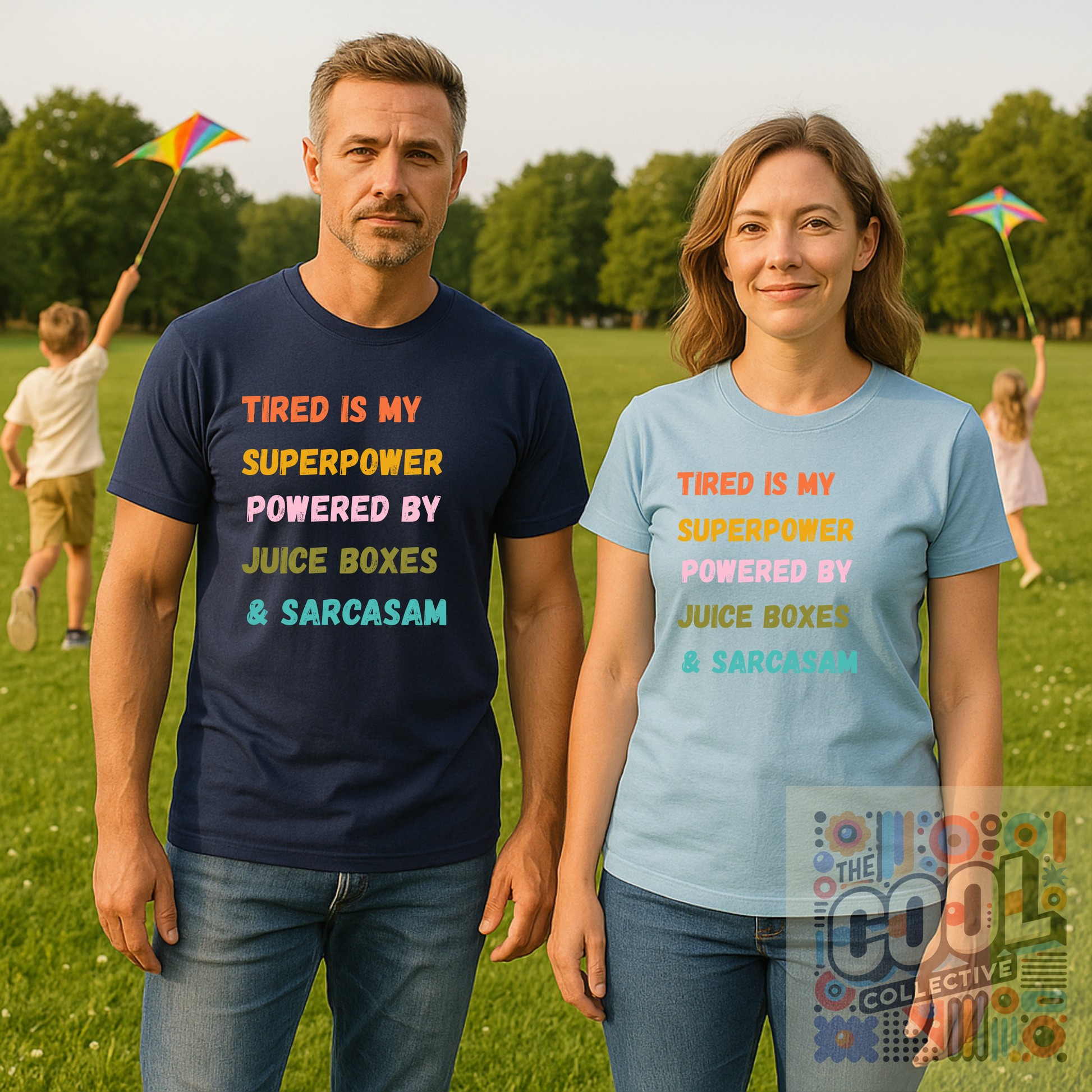 funny tired Mom and Dad shirt sarcastic parenting tee