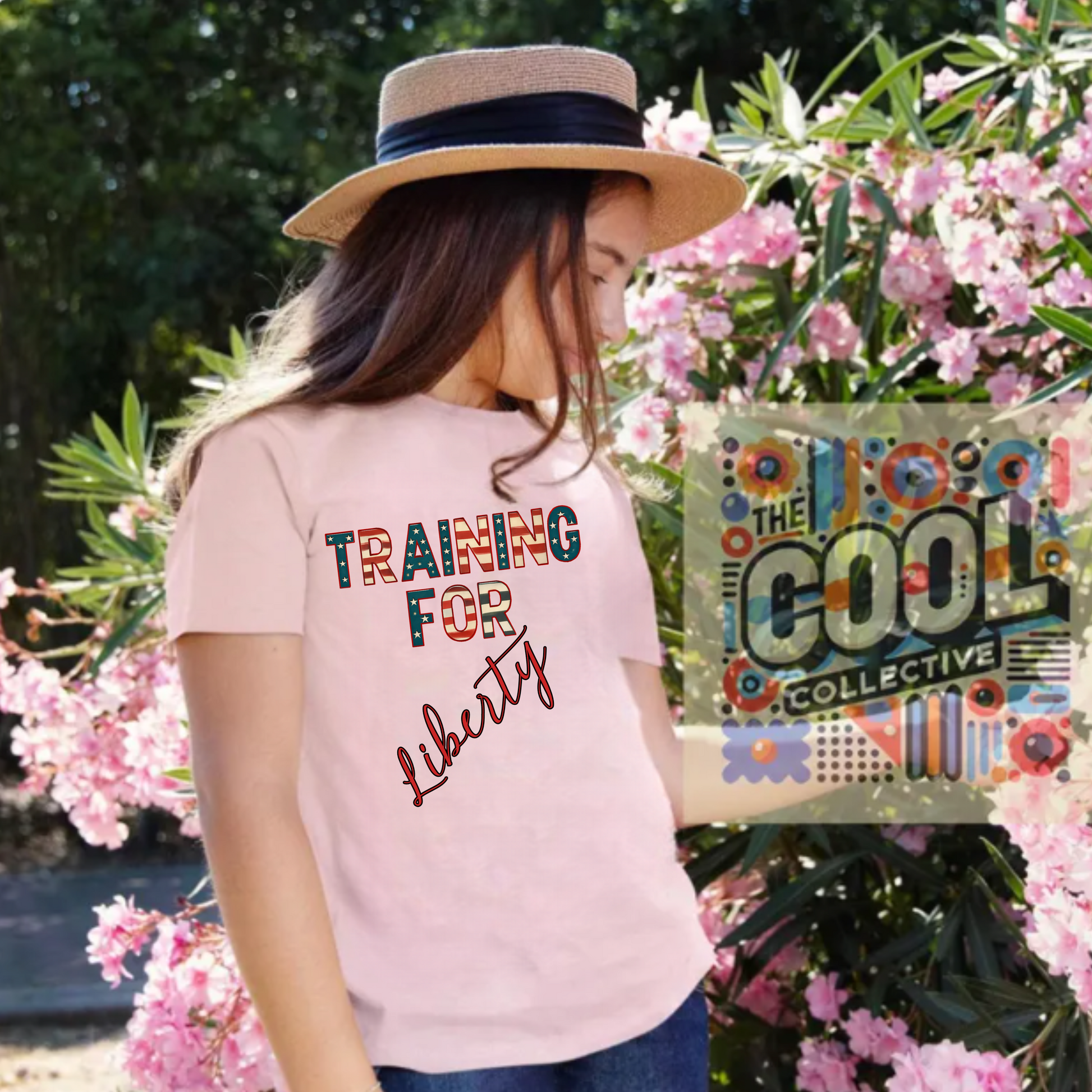 Training for Liberty shirt, kids patriotic 4th of July tee, USA family matching outfit for Independence Day, red white and blue baby clothes